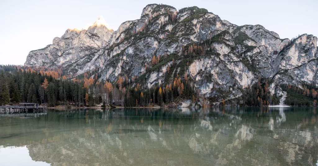 Panoramic view of Lake Windermere and surrounding fells in Lake District