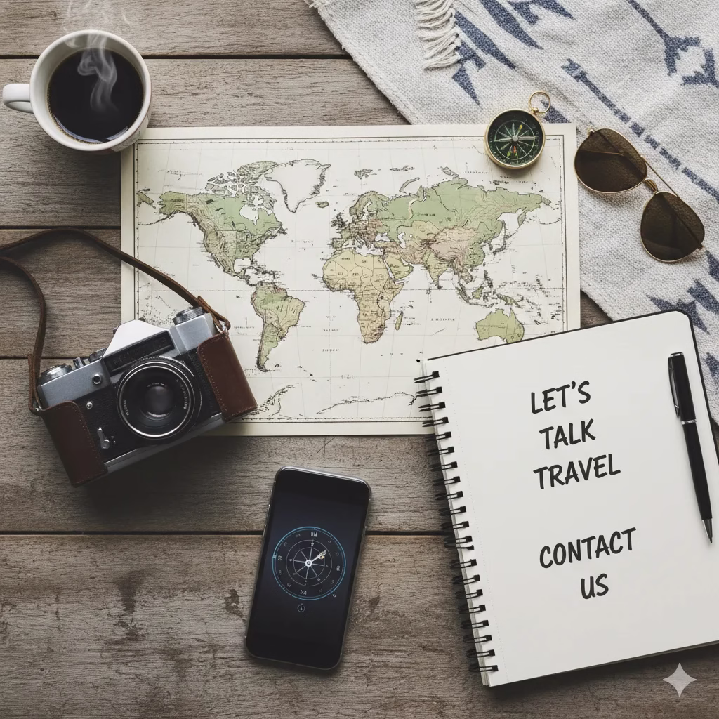 Contact Path to Places – travel communication and inspiration setup