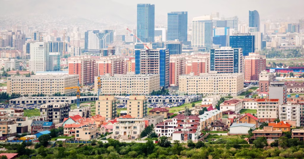 Ulaanbaatar city view — starting point for Mongolia adventure travel.
