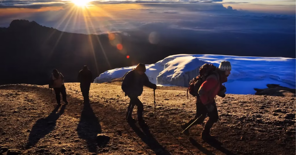 Traveler exploring Arusha region during Tanzania adventure travel.