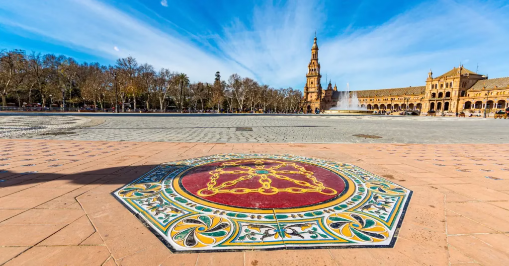 Plaza de España in Seville, a must-visit in Spain travel guide.